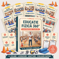 Educație Fizică 360°: 11 volume pentru învățământ primar, gimnazial și liceal, plus 6 bonusuri de planificare, evaluare și siguranță