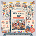 Arte Vizuale 360° · Secundar — 6 tomuri și 6 familii de resurse pentru clasele a V-a – a X-a