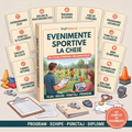 Evenimente Sportive la Cheie: kit complet pentru ziua sportului, miniolimpiadă, turnee interne și circuite pe stații