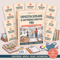 Expoziția școlară și Săptămâna creativă PRO — kit complet de organizare, de la plan la montaj
